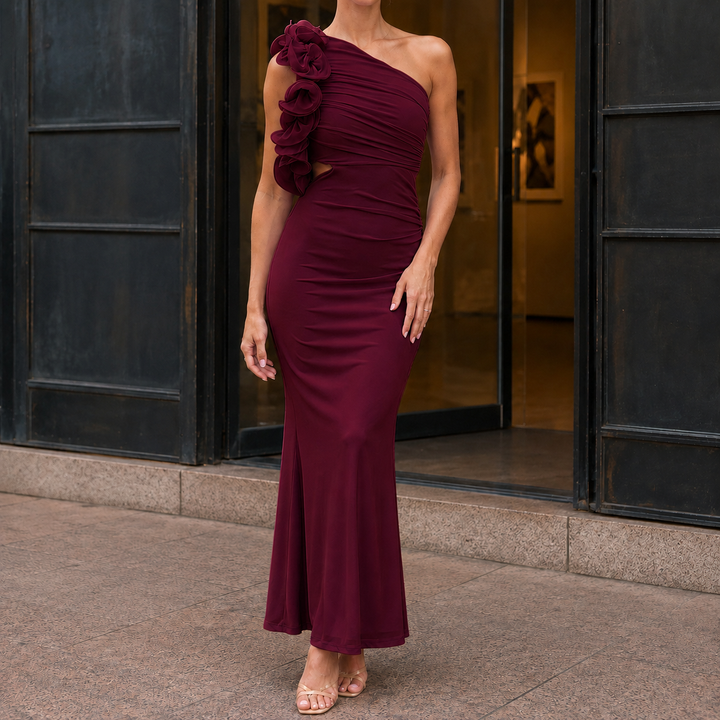 Harriet-Louise One-Shoulder Dress