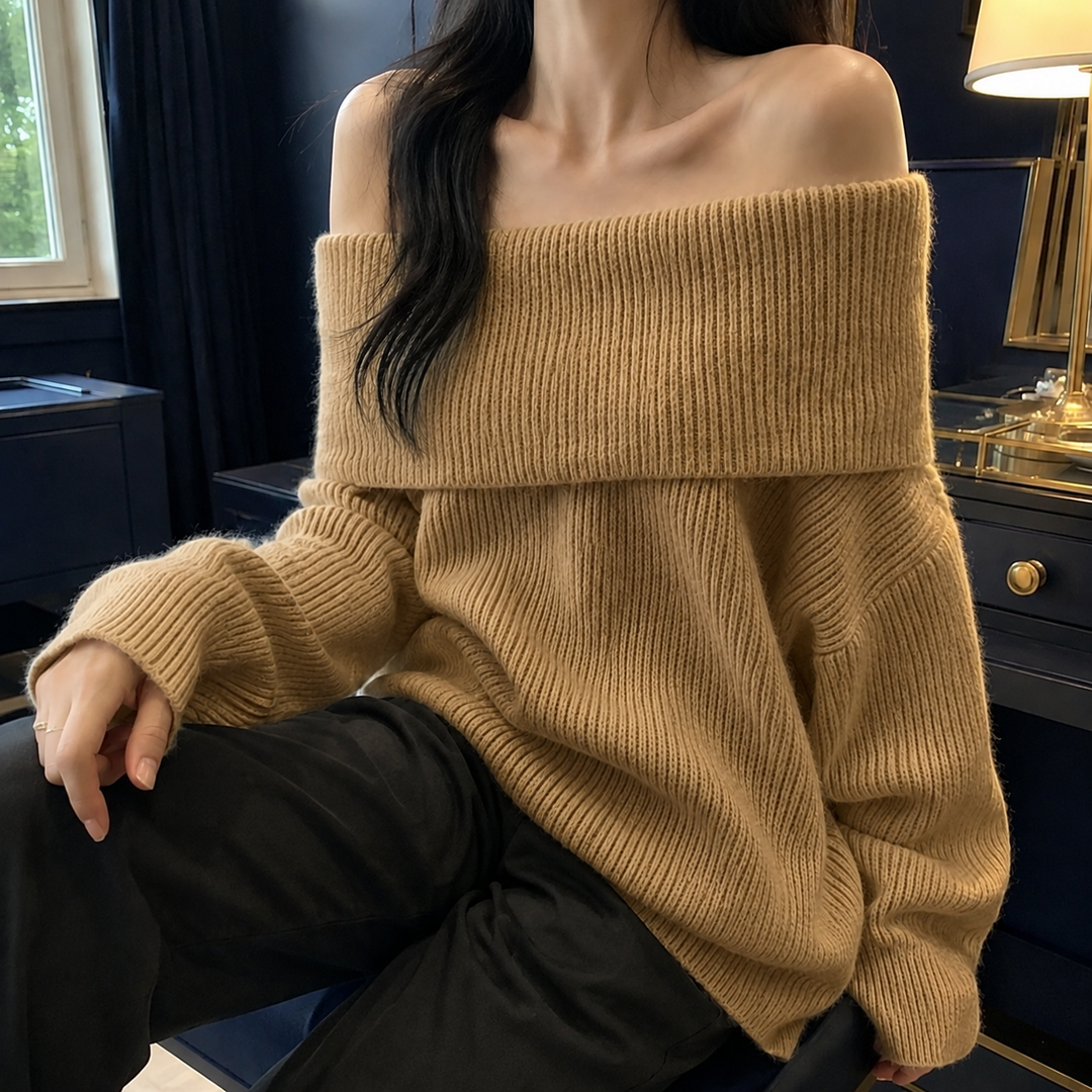 Aubrey Off-Shoulder Sweater