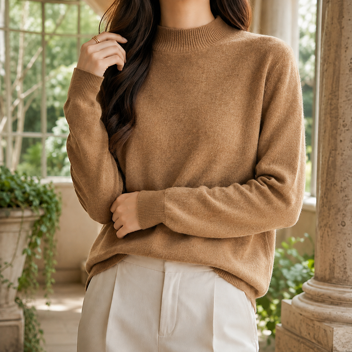 Griselda Mock Neck Sweater