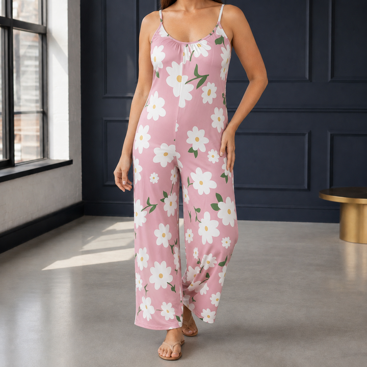 Lucia-Skye Scoop Neck Jumpsuit
