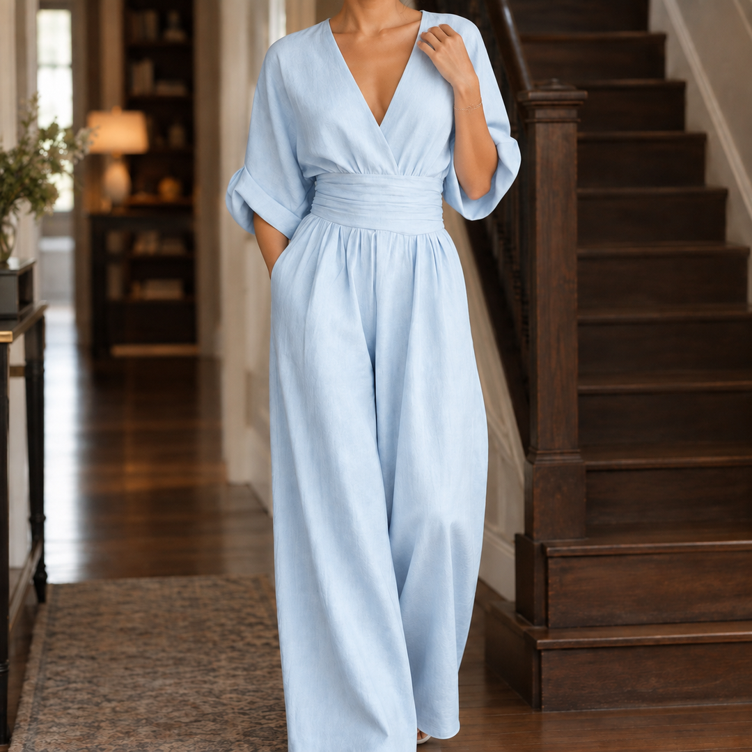 Elodie-Rae Wide-Leg Jumpsuit