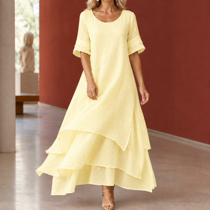 Sabina-Elise Layered Maxi Dress