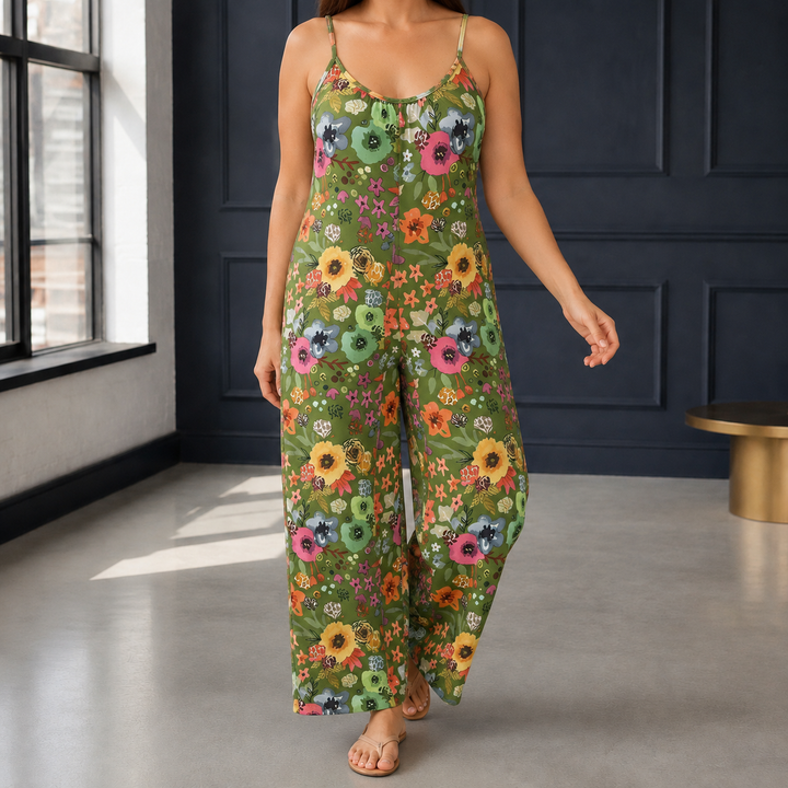 Lucia-Skye Scoop Neck Jumpsuit