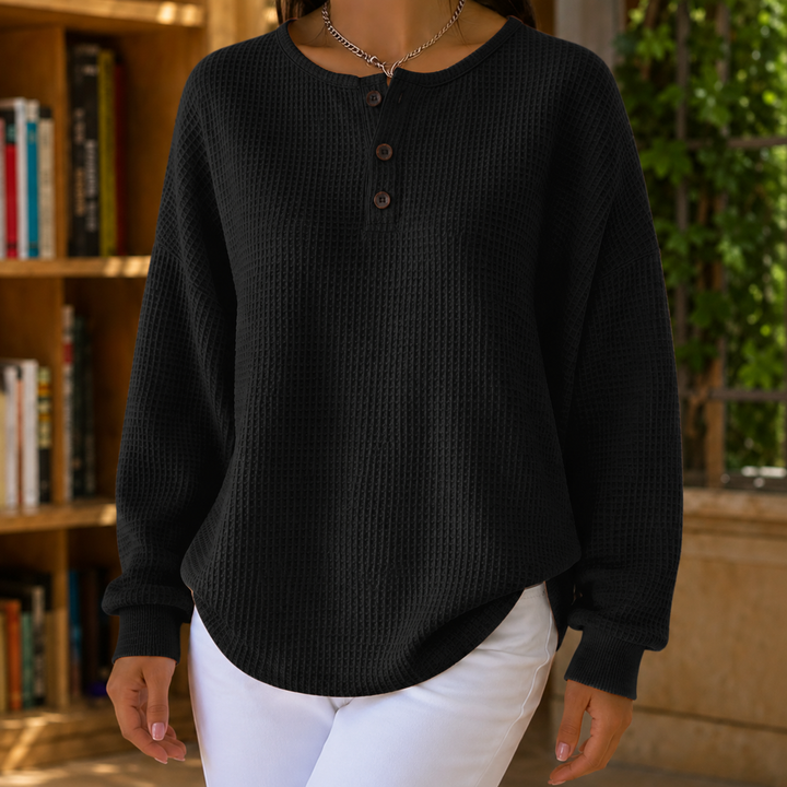 Annabel-Louise Waffle Sweater