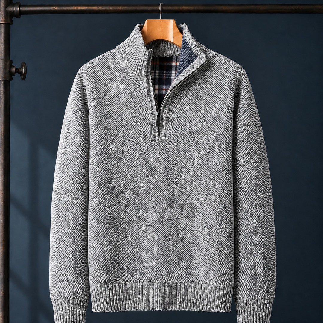 Rocco Quarter-Zip Sweater