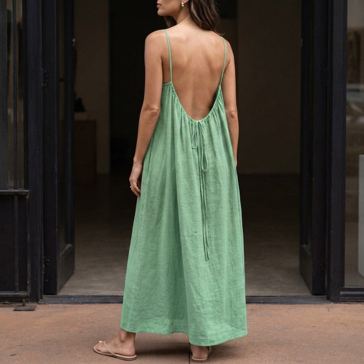 Romy Backless Maxi Dress