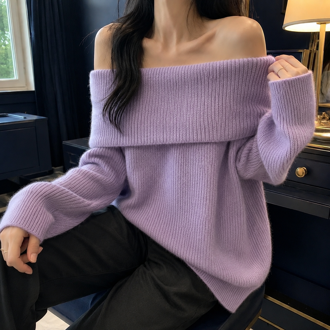Aubrey Off-Shoulder Sweater