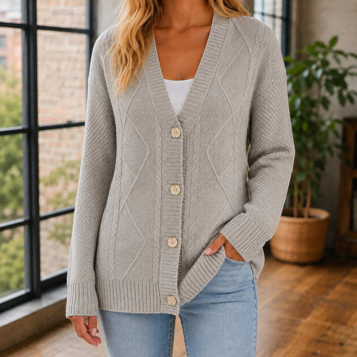 Evelina-Rae Cable Knit Sweater