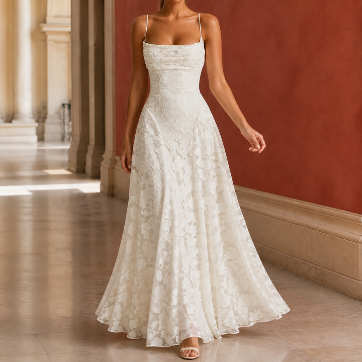Celeste-Kate Cowl Maxi Dress