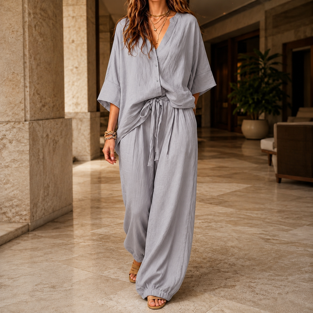 Modesty Relaxed Pants Set