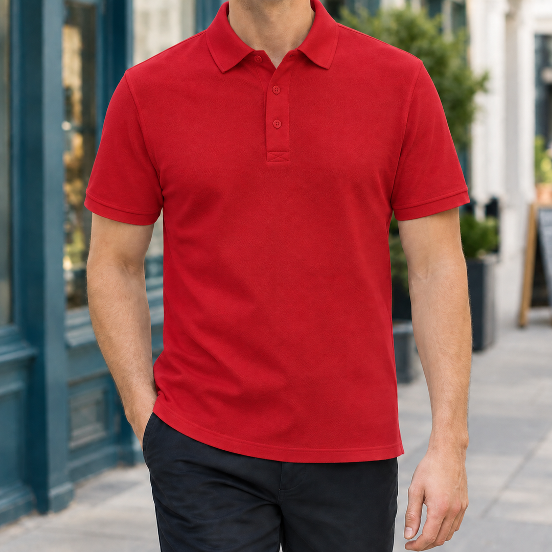 Gregoire Fitted Polo