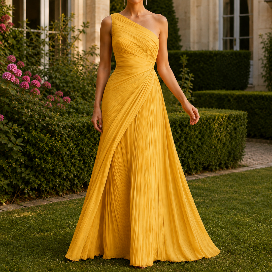 Leonie-Mae One-Shoulder Dress