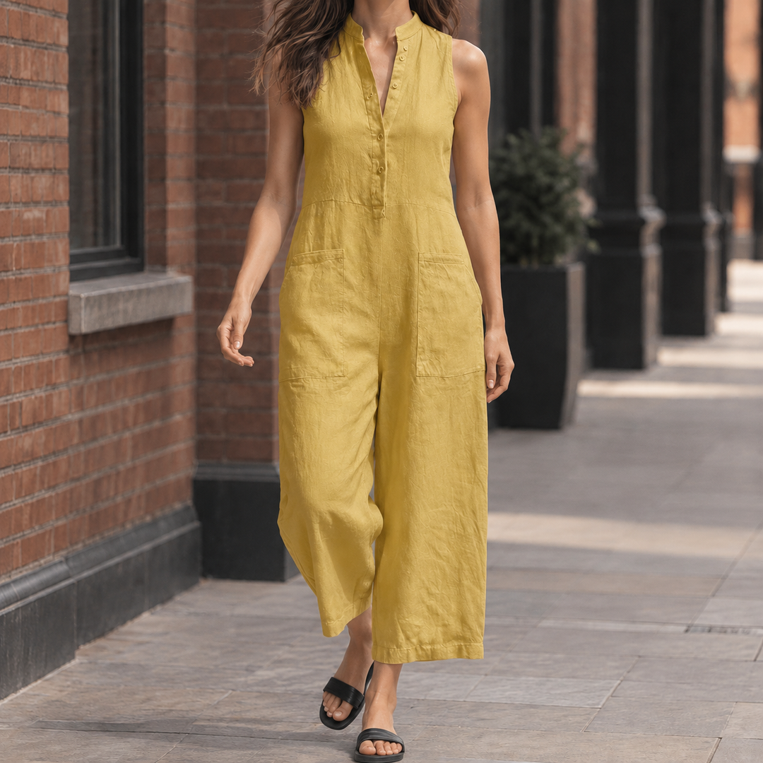 Melisande Barrel Leg Jumpsuit