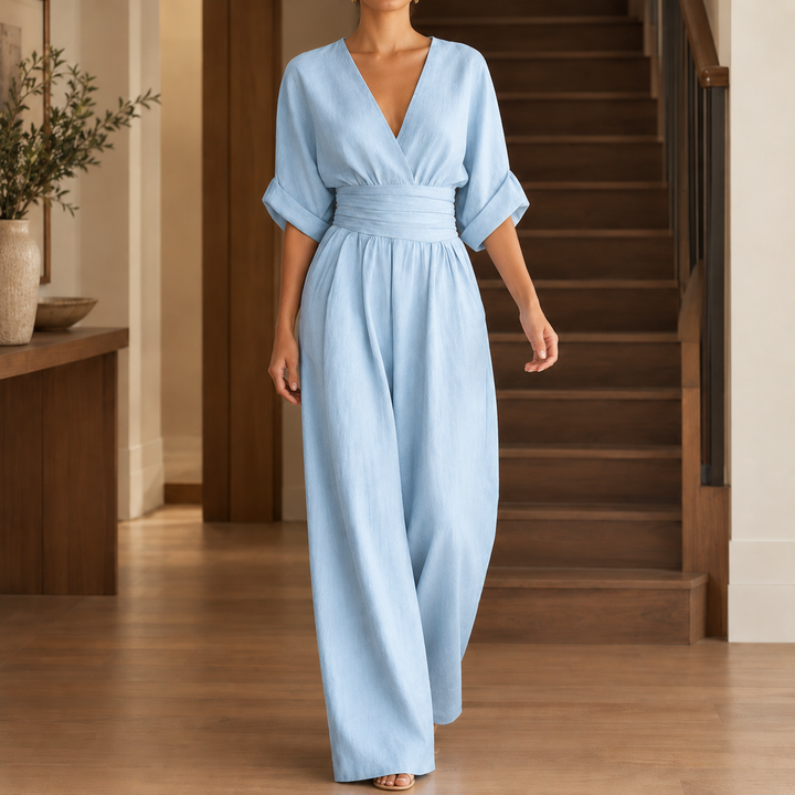 Mathilde Wrap Jumpsuit