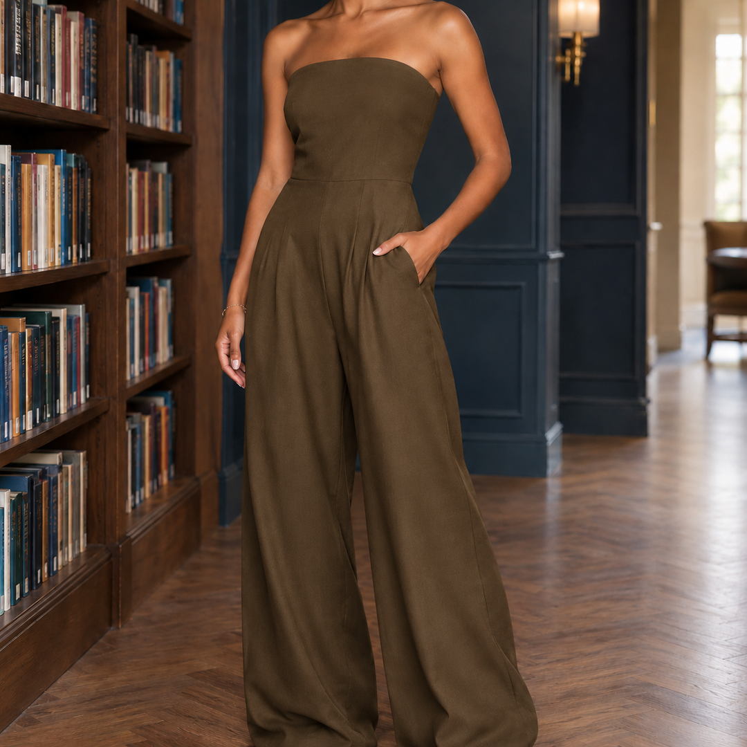 Celandine Strapless Jumpsuit