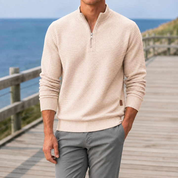 Stefan Mock Neck Sweater