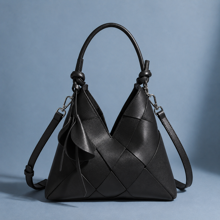 Benedetti Woven Shoulder Bag