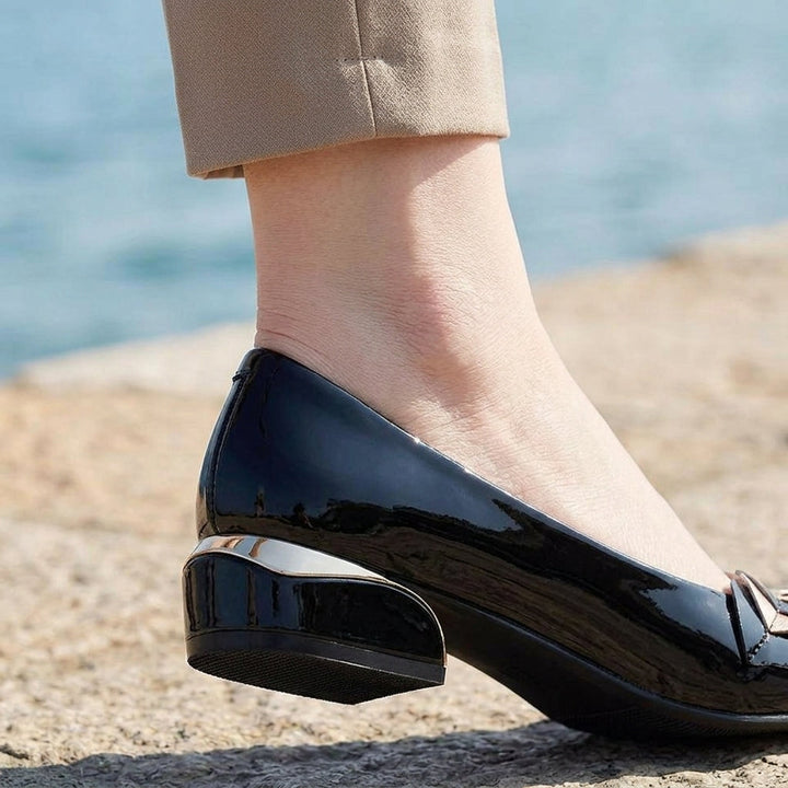 Sienna Pointed Block Heels