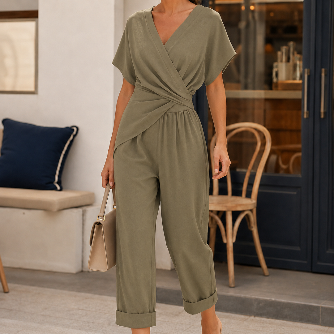 Elodie Wrap Jumpsuit