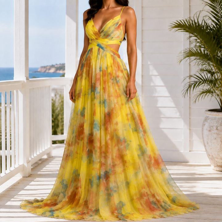 Bianca-Kate Floral Maxi Dress