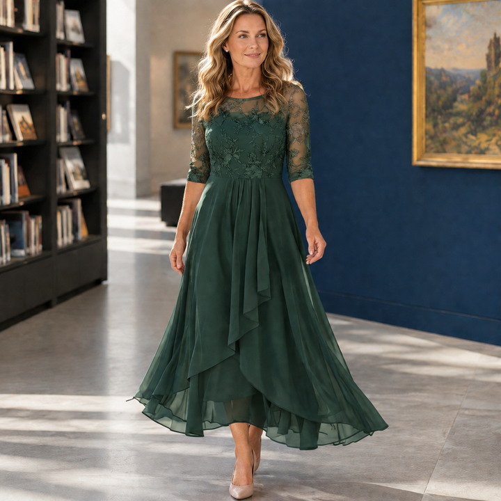 Mireille-Eve Asymmetric Dress