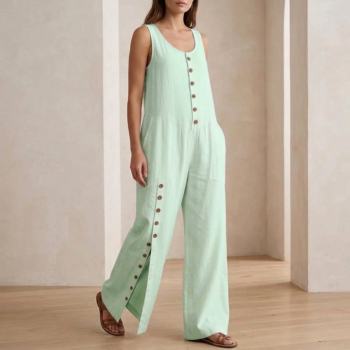 Orla Button Detail Jumpsuit