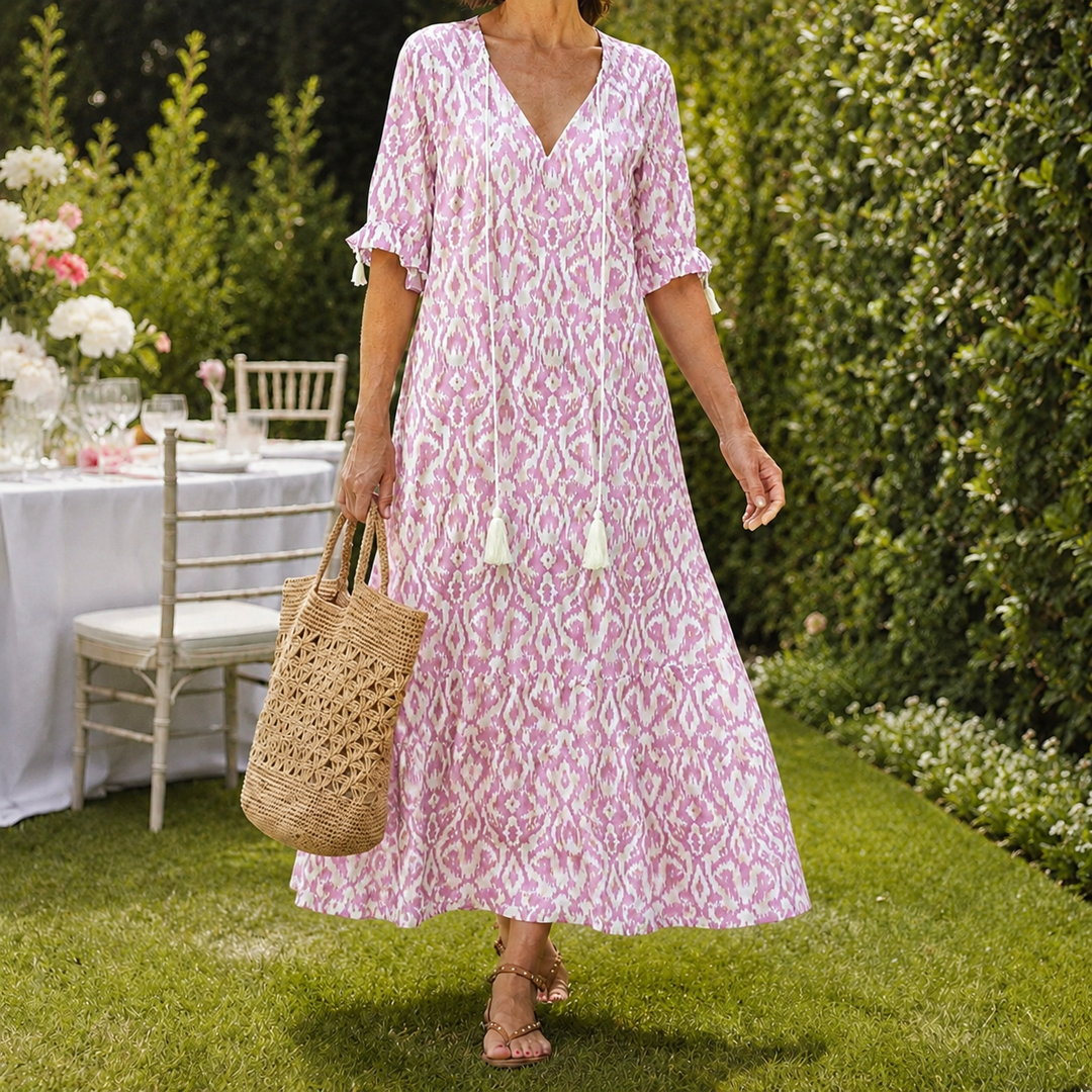 Ada Ikat Maxi Dress