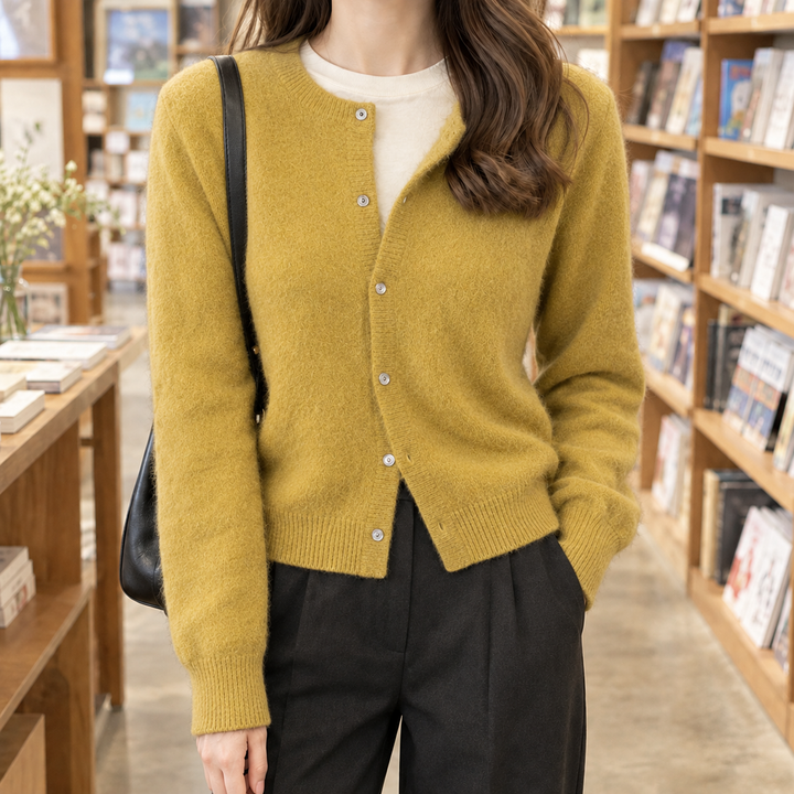 Augustine Round Neck Cardigan
