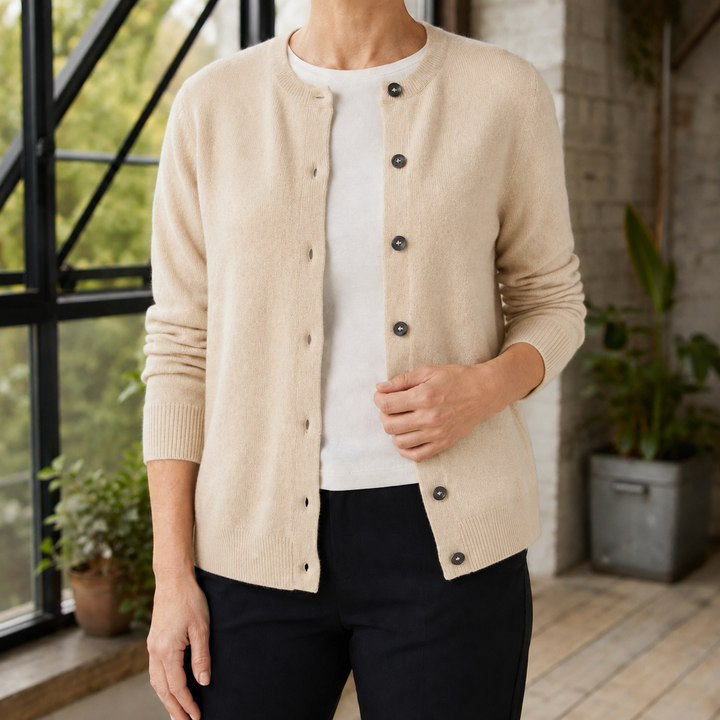 Annabel-Jane Buttoned Cardigan