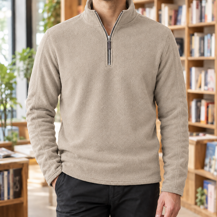 Boniface Quarter-Zip Top