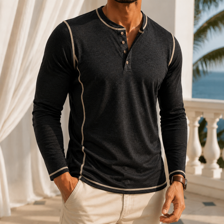 Henry Contrast Henley