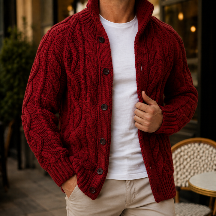 Caius Cable Knit Sweater