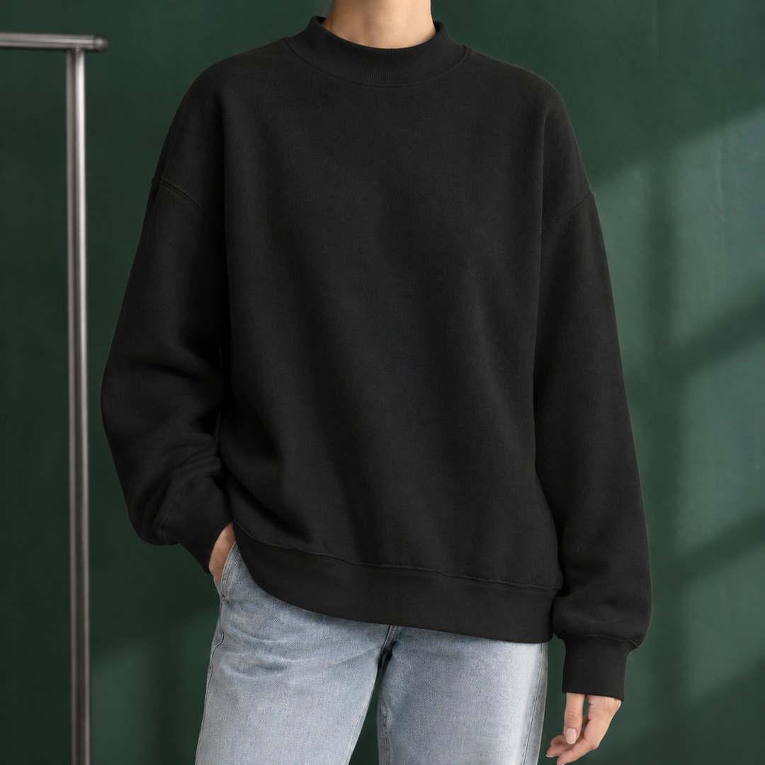 Ancelin Mock Neck Sweater
