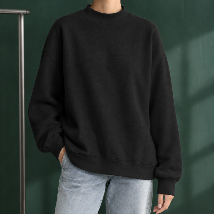 Ancelin Mock Neck Sweater