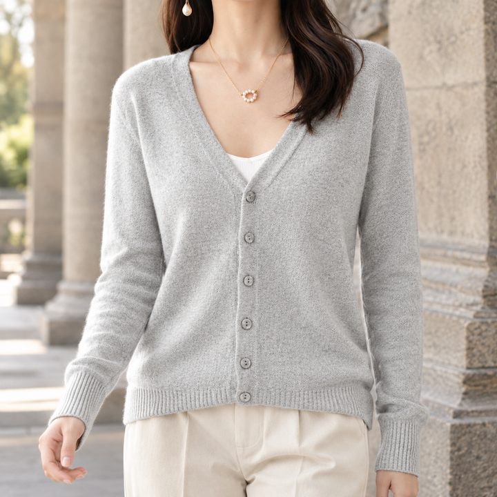 Ghislaine V-Neck Cardigan