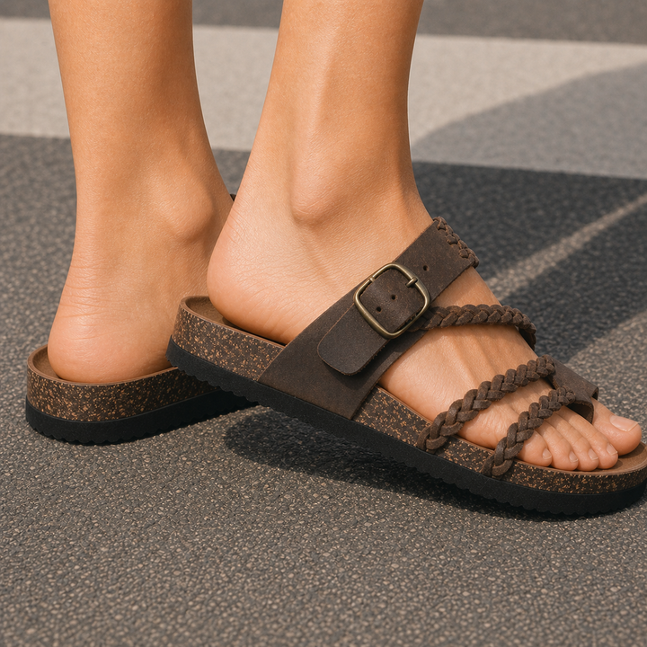 Chianti Braided Sandals
