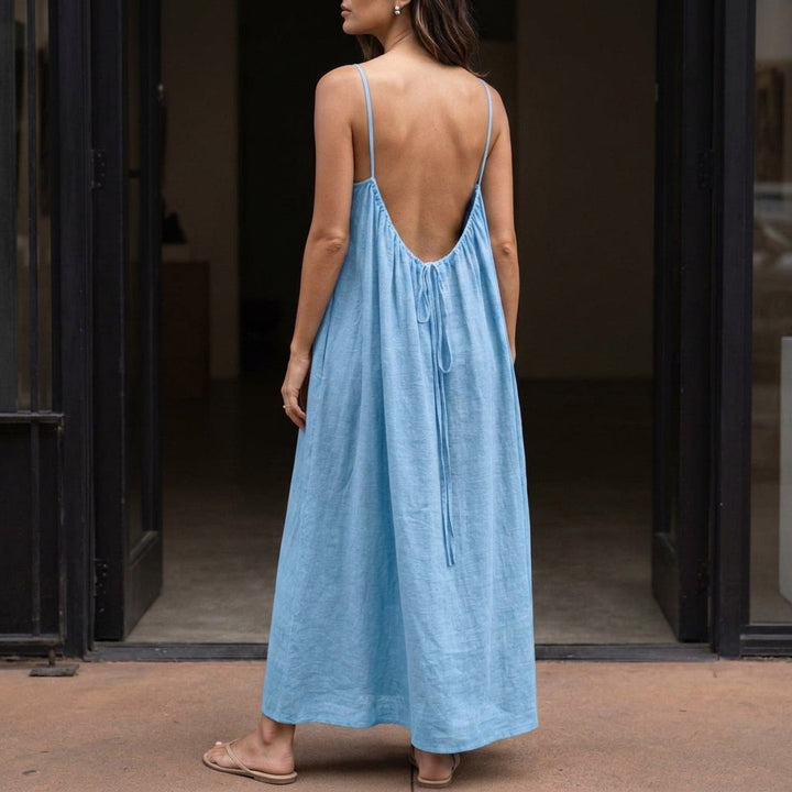 Romy Backless Maxi Dress