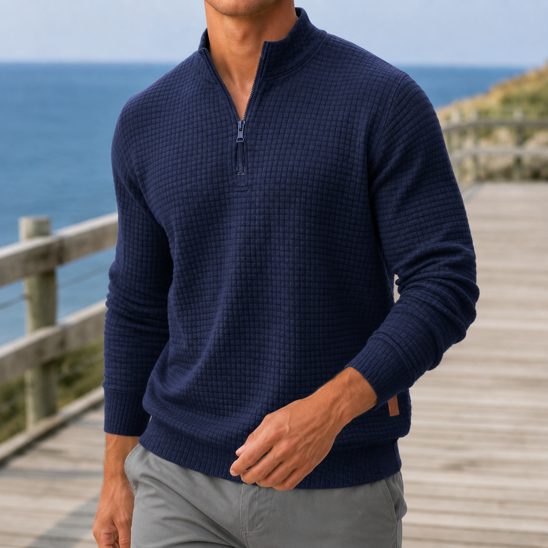 Stefan Mock Neck Sweater