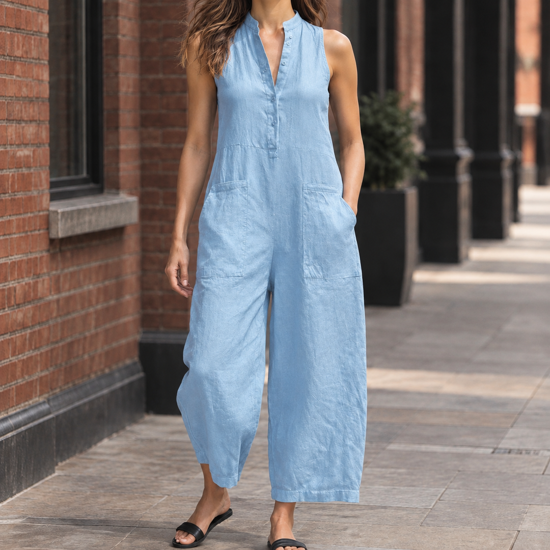 Melisande Barrel Leg Jumpsuit