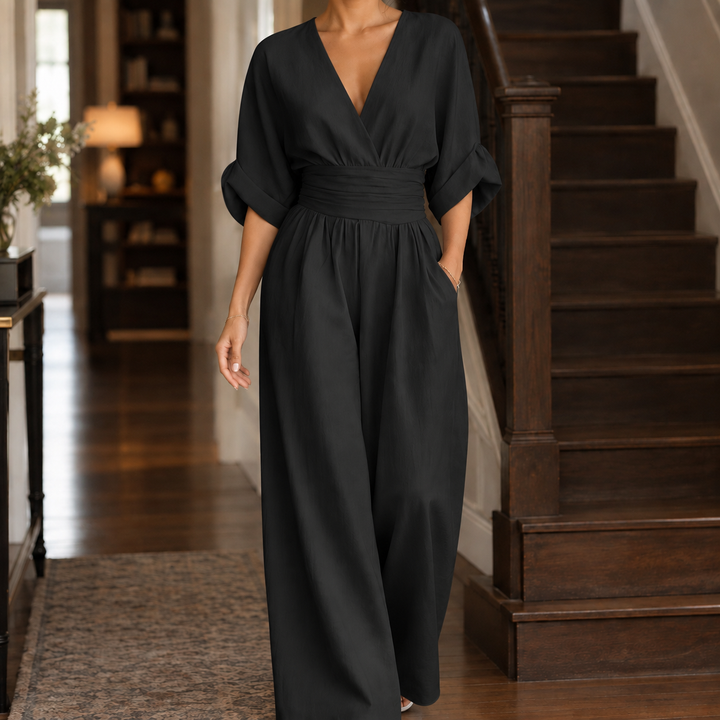 Elodie-Rae Wide-Leg Jumpsuit