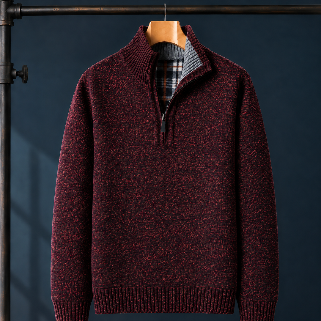 Rocco Quarter-Zip Sweater