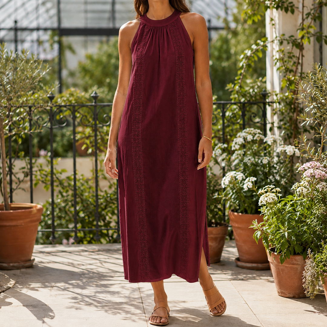 Priscilla Lace Midi Dress