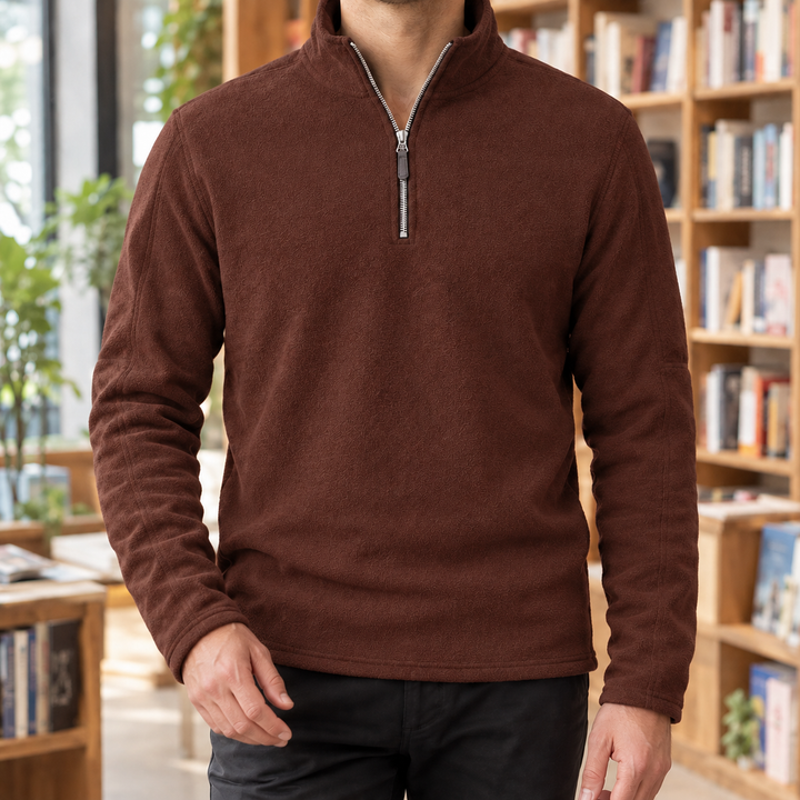 Boniface Quarter-Zip Top