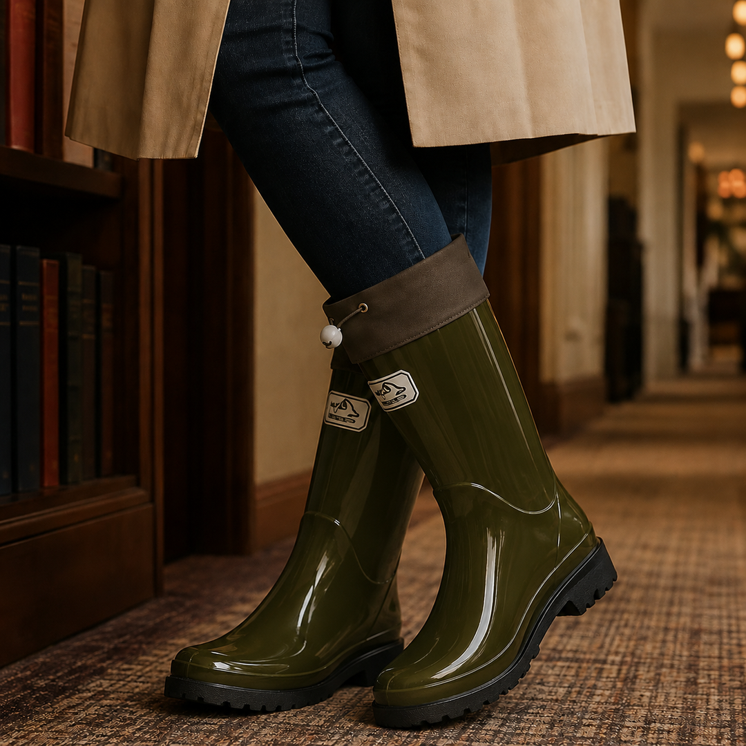 Caffaro Drawstring Rain Boots