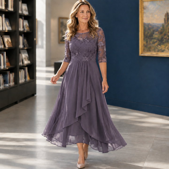 Mireille-Eve Asymmetric Dress