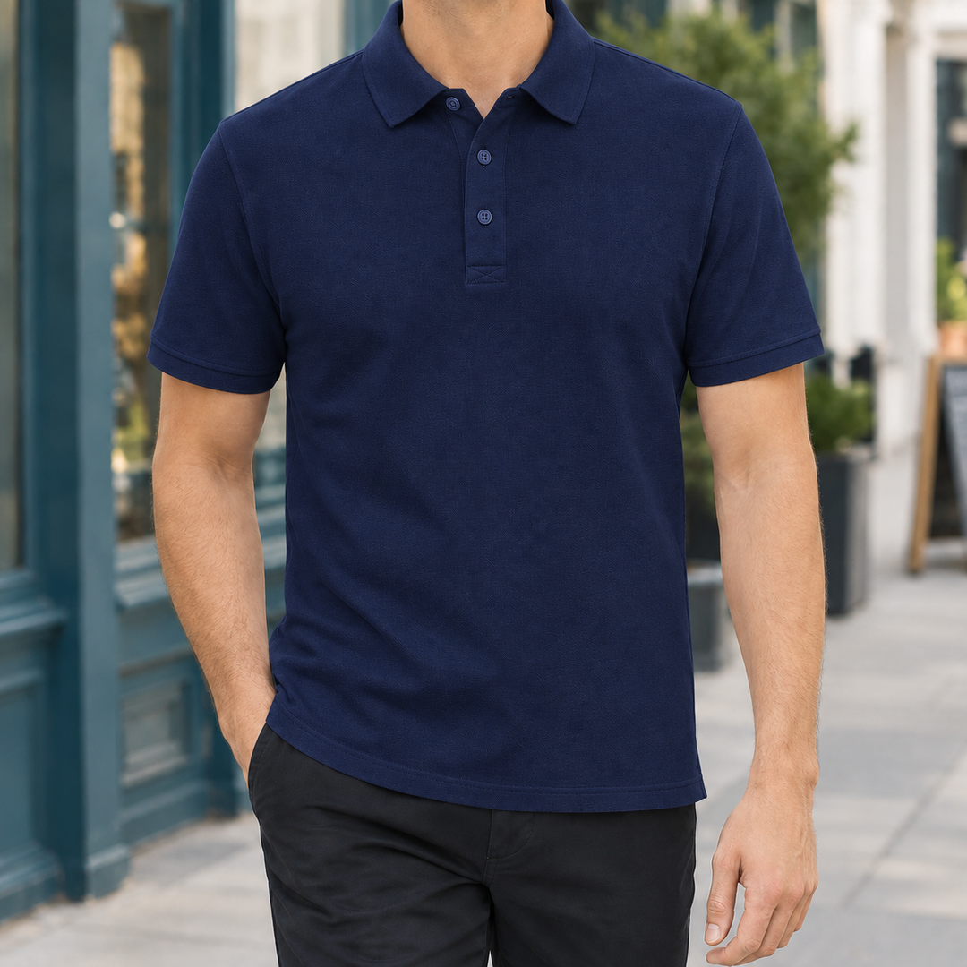 Gregoire Fitted Polo