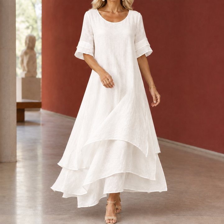 Sabina-Elise Layered Maxi Dress