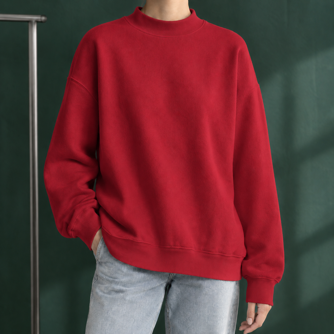 Ancelin Mock Neck Sweater