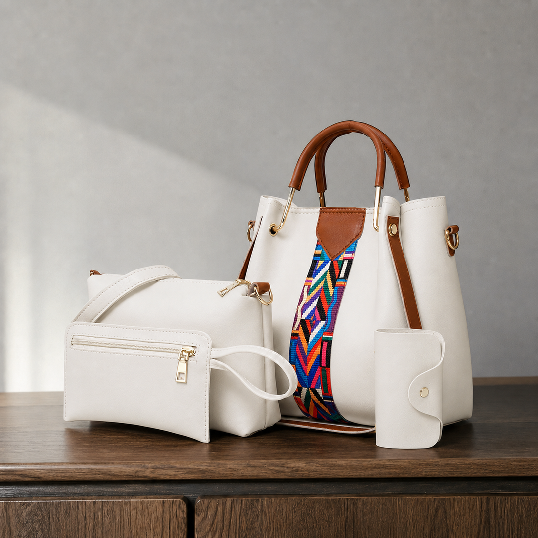 Arcuri Geo Handbag Set