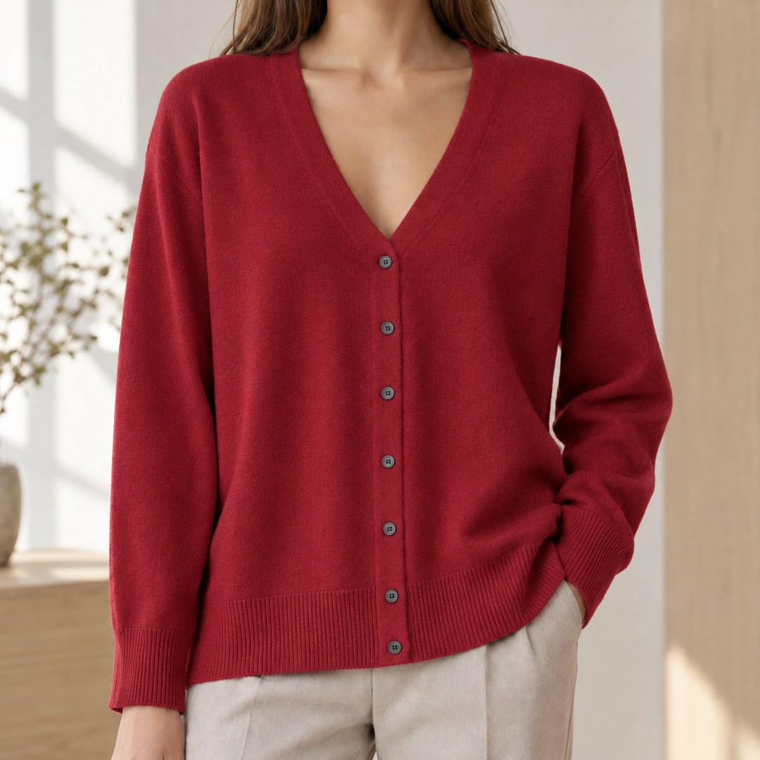 Honoria Button Cardigan